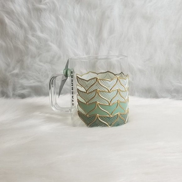 Starbucks Other - Starbucks 2021 Spring Mermaid Tail Glass Cup